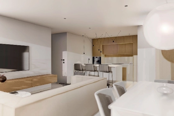 Penthouse Apartment in Guardamar del Segura zu verkaufen, Wohnfläche 97 m², Zustand Erstbezug, Klimaanlage, 2 Schlafzimmer, 2 Badezimmer, Pool, ref.: HA-GUN-431-A02-10
