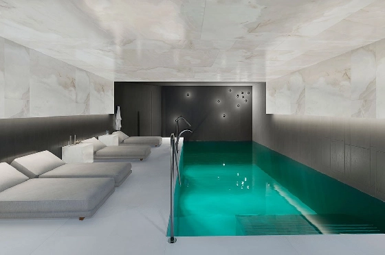 Penthouse Apartment in Guardamar del Segura zu verkaufen, Wohnfläche 97 m², Zustand Erstbezug, Klimaanlage, 2 Schlafzimmer, 2 Badezimmer, Pool, ref.: HA-GUN-431-A02-21