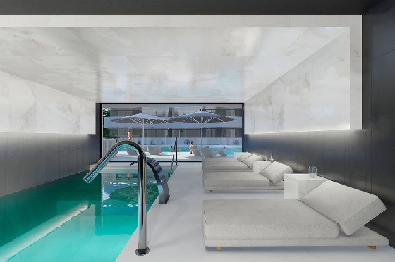 Penthouse Apartment in Guardamar del Segura zu verkaufen, Wohnfläche 97 m², Zustand Erstbezug, Klimaanlage, 2 Schlafzimmer, 2 Badezimmer, Pool, ref.: HA-GUN-431-A02-26