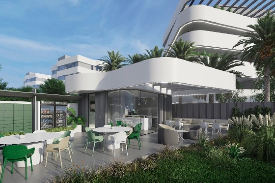 Penthouse Apartment in Guardamar del Segura zu verkaufen, Wohnfläche 97 m², Zustand Erstbezug, Klimaanlage, 2 Schlafzimmer, 2 Badezimmer, Pool, ref.: HA-GUN-431-A02-30