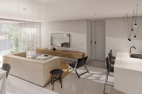 Penthouse Apartment in Guardamar del Segura zu verkaufen, Wohnfläche 97 m², Zustand Erstbezug, Klimaanlage, 2 Schlafzimmer, 2 Badezimmer, Pool, ref.: HA-GUN-431-A02-8