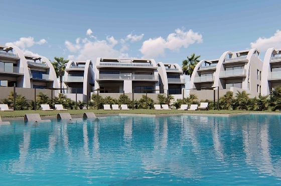 Erdgeschoss Apartment in Rojales zu verkaufen, Wohnfläche 258 m², Zustand Erstbezug, Klimaanlage, 4 Schlafzimmer, 3 Badezimmer, Pool, ref.: HA-RON-521-A08-10