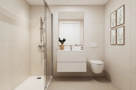 Apartment in El Vergel zu verkaufen, Wohnfläche 79 m², Baujahr 2027, Klimaanlage, Grundstück 16 m², 3 Schlafzimmer, 2 Badezimmer, Pool, ref.: AH-EV-VI-2-03-02-A-7