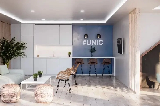 Apartment in Javea zu verkaufen, Wohnfläche 112 m², Baujahr 2025, Klimaanlage, Grundstück 11 m², 3 Schlafzimmer, 3 Badezimmer, Pool, ref.: AH-J-VI-1-1-3-D-4
