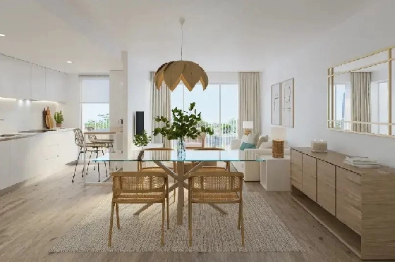 Apartment in Javea zu verkaufen, Wohnfläche 112 m², Baujahr 2025, Klimaanlage, Grundstück 11 m², 3 Schlafzimmer, 3 Badezimmer, Pool, ref.: AH-J-VI-1-1-3-D-6