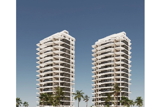 Apartment in Calpe zu verkaufen, Wohnfläche 62 m², Klimaanlage, Grundstück 36 m², 2 Schlafzimmer, 2 Badezimmer, Pool, ref.: GE-J11A-1