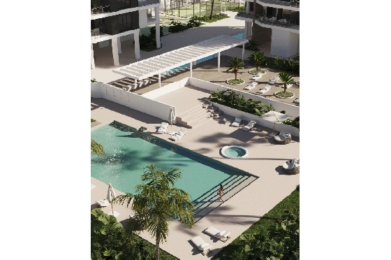 Apartment in Calpe zu verkaufen, Wohnfläche 62 m², Klimaanlage, Grundstück 36 m², 2 Schlafzimmer, 2 Badezimmer, Pool, ref.: GE-J11A-10