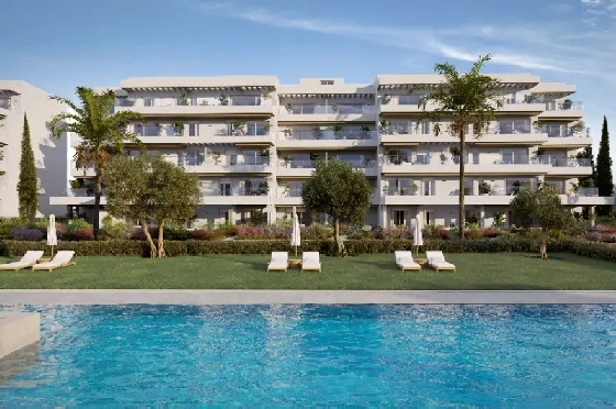 Apartment in El Vergel zu verkaufen, Wohnfläche 95 m², Baujahr 2027, Klimaanlage, Grundstück 43 m², 3 Schlafzimmer, 2 Badezimmer, Pool, ref.: AH-EV-VI-1-01-03-E-22