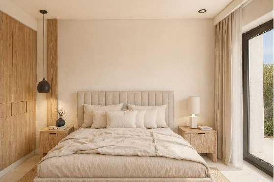 Villa in Pedreguer zu verkaufen, Wohnfläche 114 m², Baujahr 2025, Klimaanlage, Grundstück 300 m², 3 Schlafzimmer, 2 Badezimmer, Pool, ref.: AM-12610DA-9