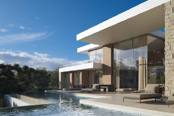 Villa in Moraira zu verkaufen, Wohnfläche 350 m², Grundstück 1601 m², 4 Schlafzimmer, 5 Badezimmer, Pool, ref.: AVS-55955-1