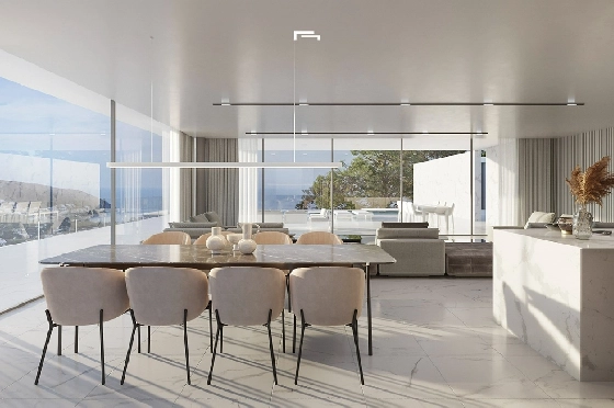 Villa in Moraira zu verkaufen, Klimaanlage, Grundstück 1864 m², 5 Schlafzimmer, 6 Badezimmer, Pool, ref.: AVS-55265-5