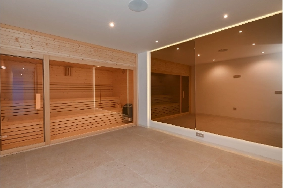 Villa in Benissa zu verkaufen, Wohnfläche 621 m², + Fussbodenheizung, Klimaanlage, Grundstück 1250 m², 4 Schlafzimmer, 4 Badezimmer, Pool, ref.: VGH40085-34