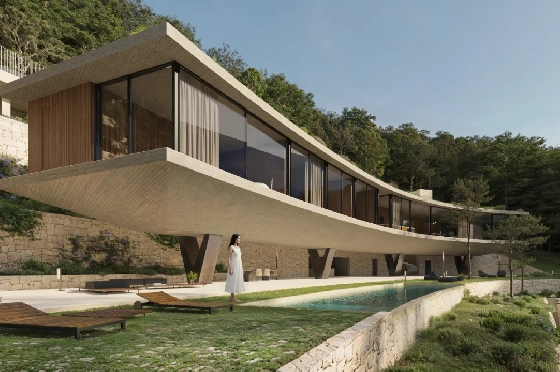 Villa in Benissa zu verkaufen, Wohnfläche 1068 m², Grundstück 1587 m², 4 Schlafzimmer, 4 Badezimmer, Pool, ref.: VGH40005-1