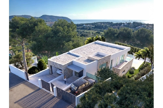 Villa in Moraira zu verkaufen, Wohnfläche 350 m², Grundstück 913 m², 4 Schlafzimmer, 4 Badezimmer, Pool, ref.: VGH50095-12