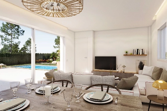 Villa in Entrenaranjos zu verkaufen, Wohnfläche 231 m², Zustand Erstbezug, Klimaanlage, Grundstück 298 m², 3 Schlafzimmer, 2 Badezimmer, Pool, ref.: HA-ENN-120-E01-4