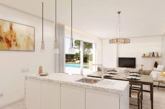 Villa in Entrenaranjos zu verkaufen, Wohnfläche 235 m², Zustand Erstbezug, Klimaanlage, Grundstück 303 m², 4 Schlafzimmer, 3 Badezimmer, Pool, ref.: HA-ENN-120-E02-3