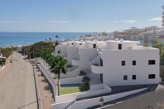 Penthouse Apartment in La Mata zu verkaufen, Wohnfläche 153 m², Zustand Erstbezug, Klimaanlage, 2 Schlafzimmer, 2 Badezimmer, Pool, ref.: HA-TLN-140-A02-1