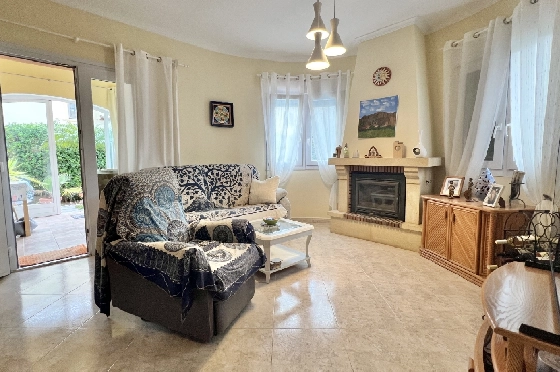 Villa in Els Poblets zu verkaufen, Wohnfläche 95 m², Baujahr 2001, Zustand gepflegt, + Ofen, Klimaanlage, Grundstück 350 m², 3 Schlafzimmer, 3 Badezimmer, Pool, ref.: FK-0326-4