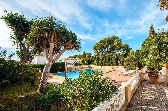 Villa in Moraira zu verkaufen, Wohnfläche 270 m², Klimaanlage, Grundstück 897 m², 3 Schlafzimmer, 3 Badezimmer, Pool, ref.: AM-12629DR-1