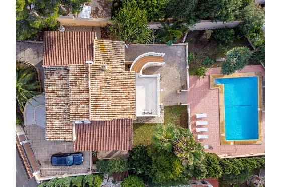 Villa in Moraira zu verkaufen, Wohnfläche 270 m², Klimaanlage, Grundstück 897 m², 3 Schlafzimmer, 3 Badezimmer, Pool, ref.: AM-12629DR-41
