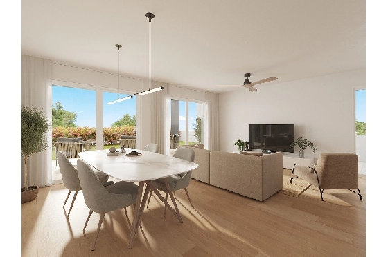 Reihenhaus in Finestrat zu verkaufen, Wohnfläche 256 m², Zustand Erstbezug, Klimaanlage, 3 Schlafzimmer, 2 Badezimmer, Pool, ref.: HA-FIN-381-R02-6