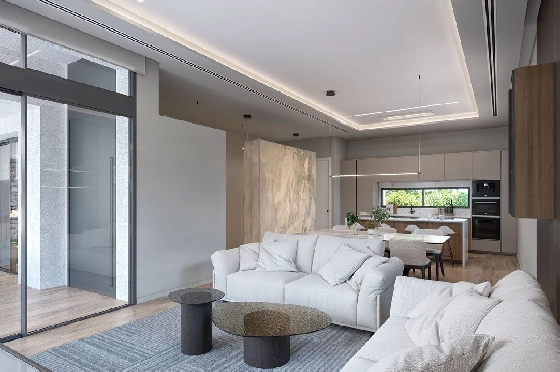 Villa in Los Alcazares zu verkaufen, Wohnfläche 426 m², Zustand Erstbezug, Klimaanlage, Grundstück 394 m², 3 Schlafzimmer, 2 Badezimmer, Pool, ref.: HA-LAN-470-E02-6