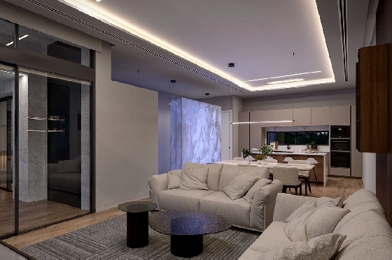 Villa in Los Alcazares zu verkaufen, Wohnfläche 426 m², Zustand Erstbezug, Klimaanlage, Grundstück 394 m², 3 Schlafzimmer, 2 Badezimmer, Pool, ref.: HA-LAN-470-E02-8