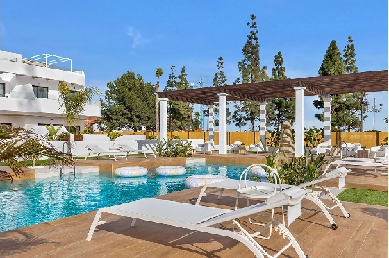Etagen Apartment in Los Alcazares zu verkaufen, Wohnfläche 102 m², Zustand Erstbezug, 3 Schlafzimmer, 2 Badezimmer, Pool, ref.: HA-LAN-436-A02-7