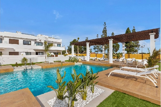 Penthouse Apartment in Los Alcazares zu verkaufen, Wohnfläche 137 m², Zustand Erstbezug, 2 Schlafzimmer, 2 Badezimmer, Pool, ref.: HA-LAN-436-A03-3