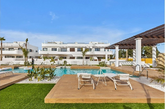 Penthouse Apartment in Los Alcazares zu verkaufen, Wohnfläche 137 m², Zustand Erstbezug, 2 Schlafzimmer, 2 Badezimmer, Pool, ref.: HA-LAN-436-A04-4