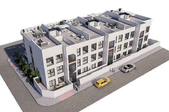 Penthouse Apartment in Benijofar zu verkaufen, Wohnfläche 182 m², Zustand Erstbezug, 3 Schlafzimmer, 2 Badezimmer, Pool, ref.: HA-BNN-319-A02-5