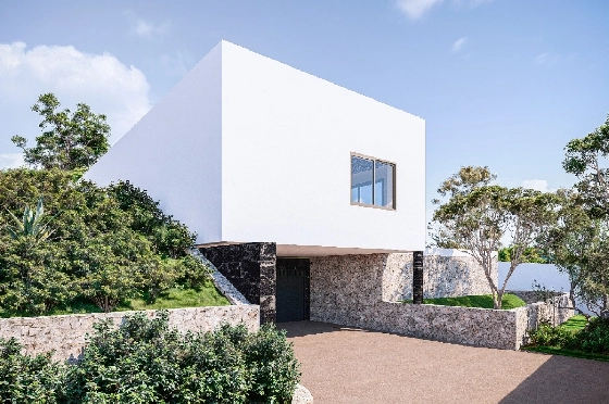 Villa in Javea zu verkaufen, Wohnfläche 300 m², Baujahr 2026, Klimaanlage, Grundstück 1000 m², 3 Schlafzimmer, 3 Badezimmer, Pool, ref.: AM-12658DA-5