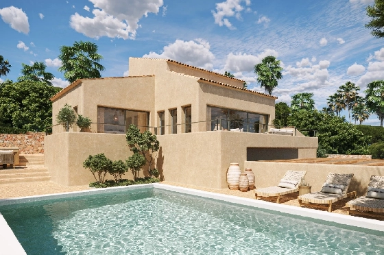 Villa in Javea zu verkaufen, Wohnfläche 185 m², Klimaanlage, Grundstück 944 m², 4 Schlafzimmer, 3 Badezimmer, Pool, ref.: AM-12670DA-1