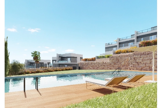 Villa in Finestrat(Balcon de Finestrat) zu verkaufen, Wohnfläche 158 m², Grundstück 431 m², 4 Schlafzimmer, 3 Badezimmer, Pool, ref.: TW-BREEZE-74-2