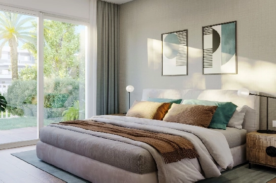 Doppelhaushälfte in Monforte Del Cid(Alenda Golf) zu verkaufen, Wohnfläche 123 m², Grundstück 156 m², 3 Schlafzimmer, 2 Badezimmer, Pool, ref.: TW-ALLURE-13-15
