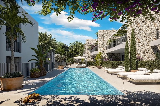 Apartment in Sant Elm zu verkaufen, Wohnfläche 91 m², Grundstück 125 m², 3 Schlafzimmer, 3 Badezimmer, Pool, ref.: TW-ECLIPSE-2-0-2-2