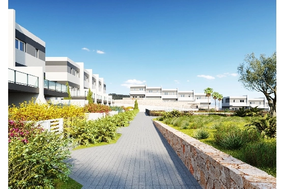 Stadthaus in Finestrat(Balcon de Finestrat) zu verkaufen, Wohnfläche 118 m², Grundstück 237 m², 3 Schlafzimmer, 3 Badezimmer, Pool, ref.: TW-NATURE-34-5
