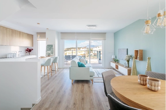 Stadthaus in Finestrat(Balcon de Finestrat) zu verkaufen, Wohnfläche 118 m², Grundstück 237 m², 3 Schlafzimmer, 3 Badezimmer, Pool, ref.: TW-NATURE-34-8