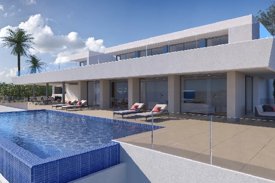 Villa in Benitachell(Cumbre del Sol) zu verkaufen, Wohnfläche 506 m², Grundstück 2393 m², 6 Schlafzimmer, 7 Badezimmer, Pool, ref.: VA-21294-2