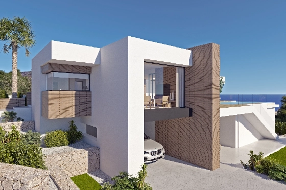 Villa in Benitachell(Cumbre del Sol) zu verkaufen, Wohnfläche 253 m², Grundstück 951 m², 3 Schlafzimmer, 4 Badezimmer, Pool, ref.: VA-22477-2