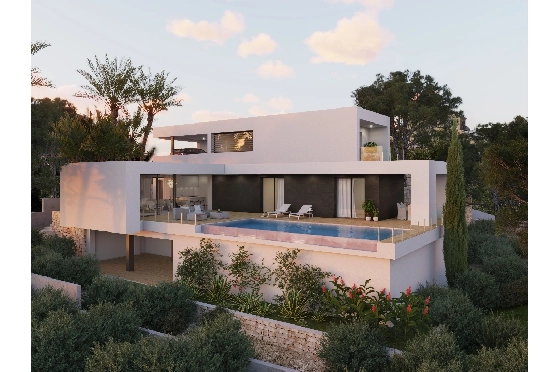 Villa in Benitachell(Cumbre del Sol) zu verkaufen, Wohnfläche 190 m², Grundstück 817 m², 3 Schlafzimmer, 4 Badezimmer, Pool, ref.: VA-22894-2
