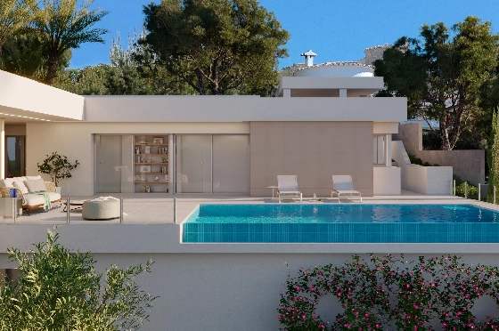 Villa in Benitachell(Cumbre del Sol) zu verkaufen, Wohnfläche 215 m², Grundstück 813 m², 4 Schlafzimmer, 5 Badezimmer, Pool, ref.: VA-22899-2