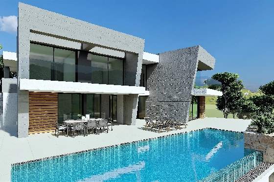Villa in Benitachell(Benitatxell) zu verkaufen, Wohnfläche 298 m², Grundstück 1149 m², 3 Schlafzimmer, 4 Badezimmer, Pool, ref.: VA-22941-6
