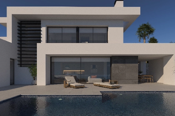 Villa in Benitachell(Benitatxell) zu verkaufen, Wohnfläche 215 m², Grundstück 824 m², 3 Schlafzimmer, 4 Badezimmer, Pool, ref.: VA-23232-3