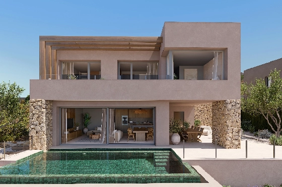 Villa in Lliber(Vall de Pop) zu verkaufen, Wohnfläche 165 m², Grundstück 439 m², 3 Schlafzimmer, 3 Badezimmer, Pool, ref.: VA-23426-2