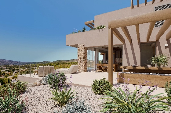 Villa in Lliber(Vall de Pop) zu verkaufen, Wohnfläche 165 m², Grundstück 437 m², 3 Schlafzimmer, 3 Badezimmer, Pool, ref.: VA-23429-15