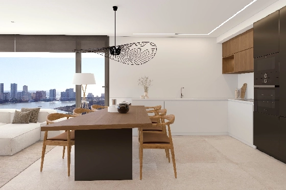 Apartment in Calpe(Calpe) zu verkaufen, Wohnfläche 91 m², 2 Schlafzimmer, 2 Badezimmer, Pool, ref.: VA-EBB13-10
