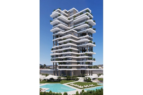 Apartment in Calpe(Calpe) zu verkaufen, Wohnfläche 91 m², 2 Schlafzimmer, 2 Badezimmer, Pool, ref.: VA-EBB13-19