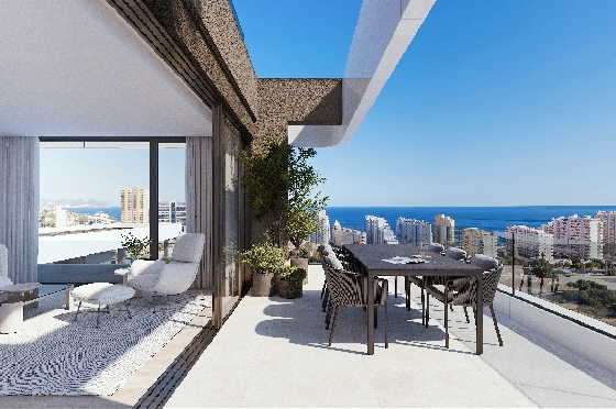 Apartment in Calpe(Calpe) zu verkaufen, Wohnfläche 91 m², 2 Schlafzimmer, 2 Badezimmer, Pool, ref.: VA-EBB13-2