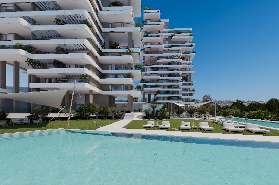 Apartment in Calpe(Calpe) zu verkaufen, Wohnfläche 106 m², 3 Schlafzimmer, 2 Badezimmer, Pool, ref.: VA-EBB14-6